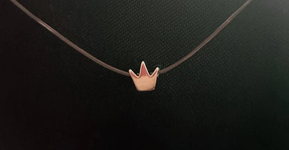 5 Colors Dazzling Zircon Necklace Invisible Transparent Fishing Line Simple Pendant Necklace Jewelry for Women Pearl Jewelry