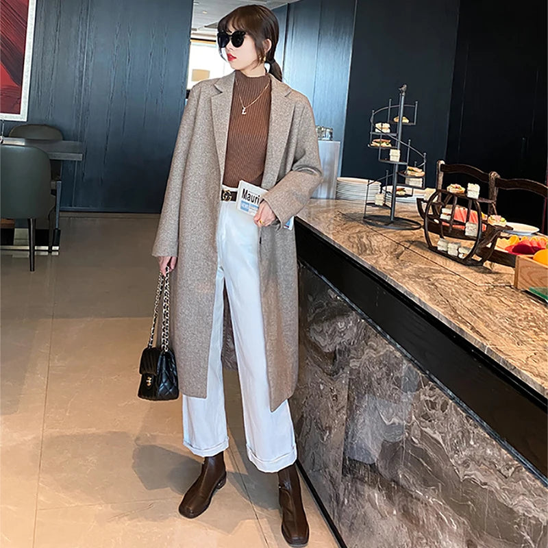 Women Turtleneck Sweater Long Sleeve Sweater