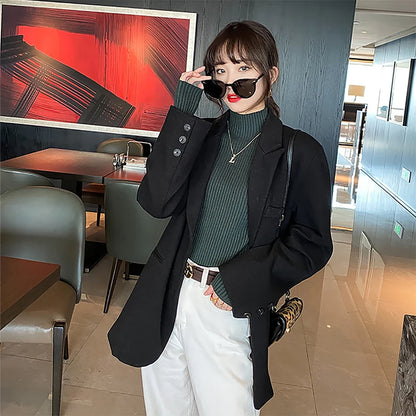 Women Turtleneck Sweater Long Sleeve Sweater